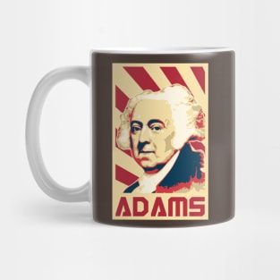 John Adams Retro Propaganda Mug